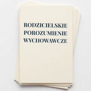 RODZICIELSKIE POROZUMIENIE WYCHOWAWCZE